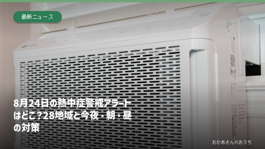 強い日差しの下で熱中症対策が必要な夏の街のイメージ