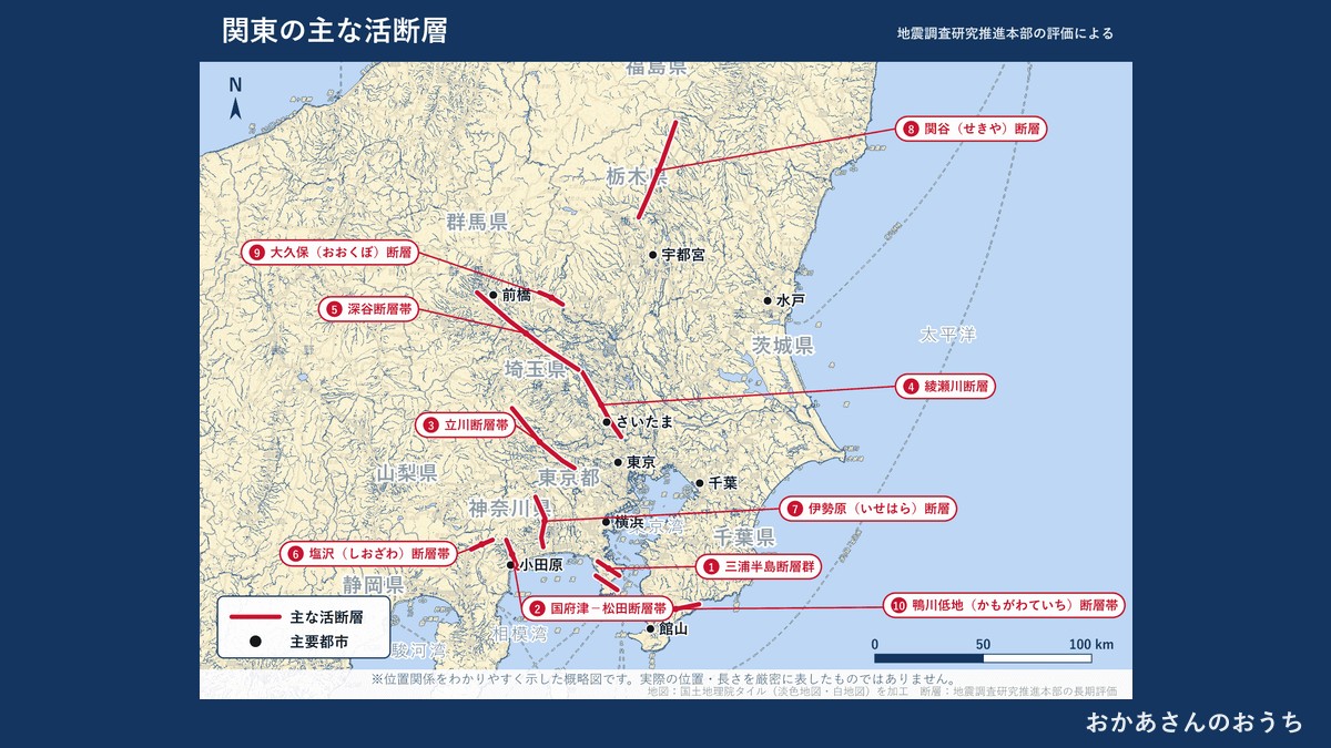 東京 活 断層 マップ
