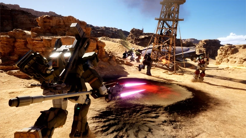 バトオペ3公式のゲーム紹介画面