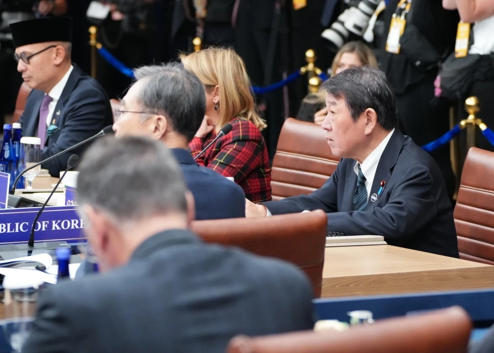 アトランタで開かれたG20外相会合に出席する茂木外務大臣