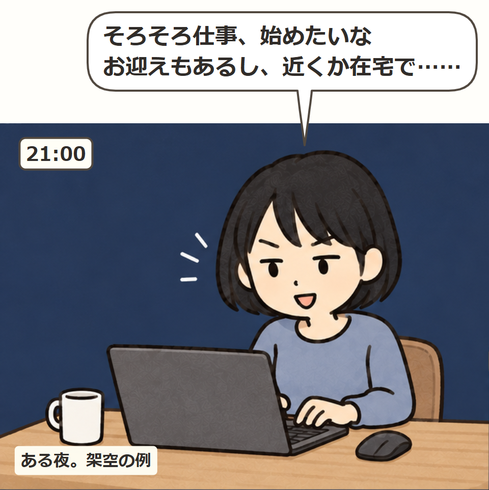 今夜こそ応募する