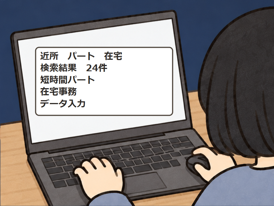 条件で検索して候補を見る