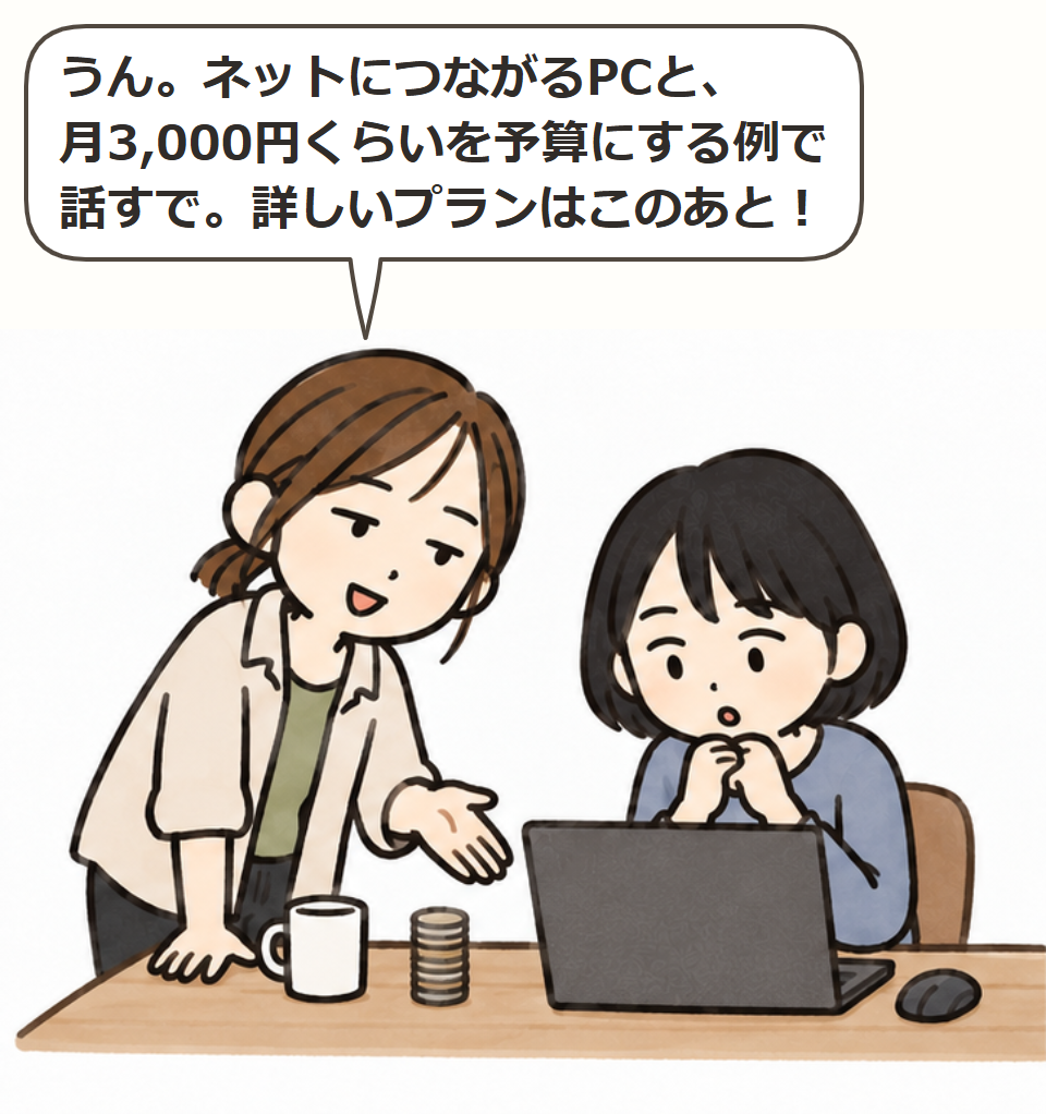 必要なものを出す