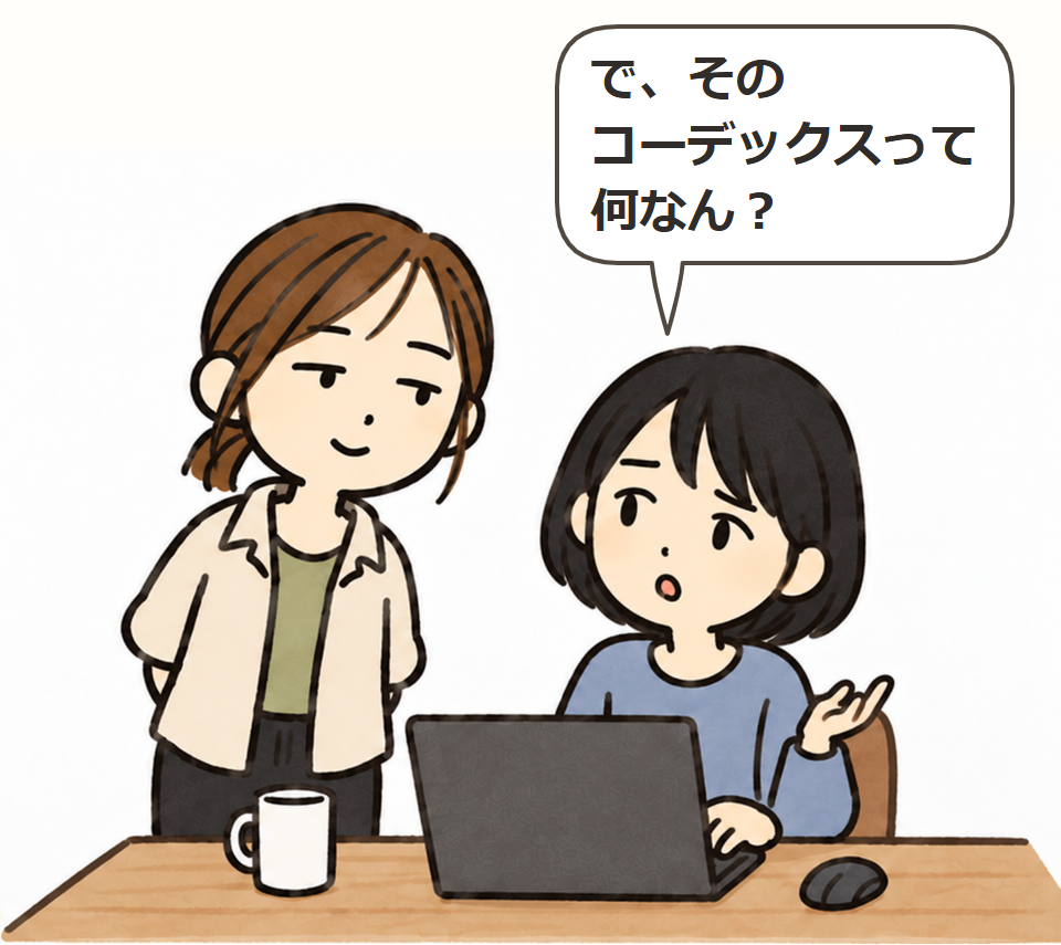 そのコーデックスって何なん？