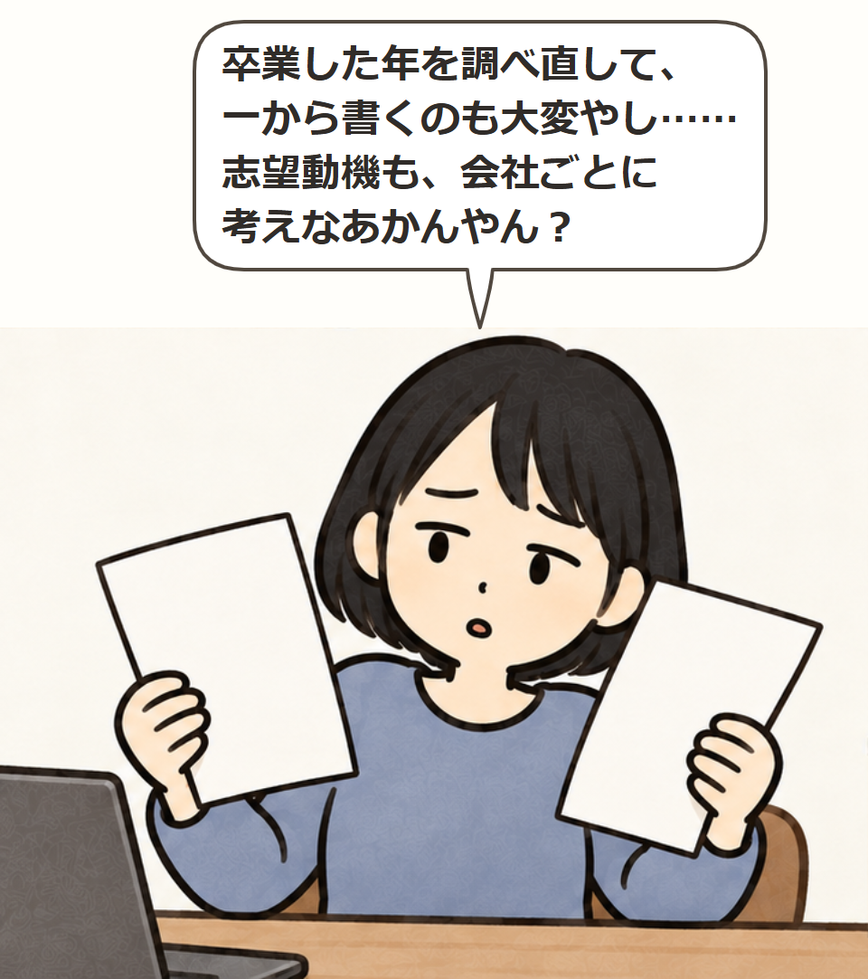 調べ直して書く手間