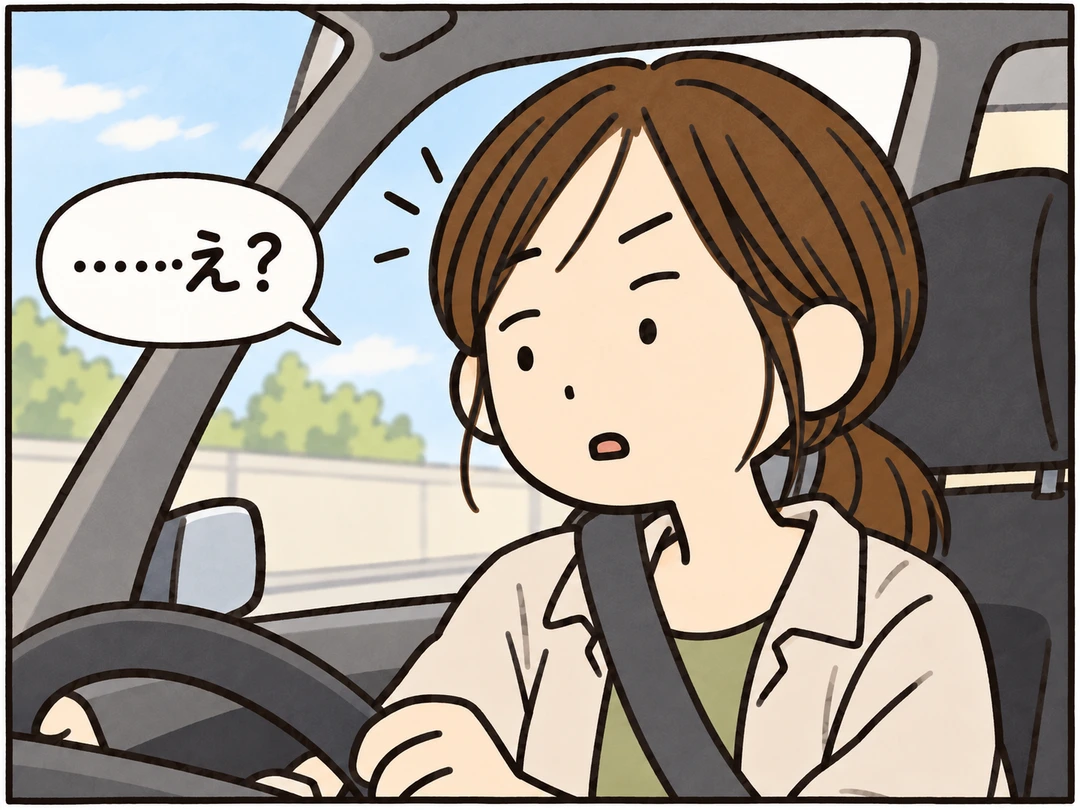 いっちを見つけ、え？と驚くひーちゃん