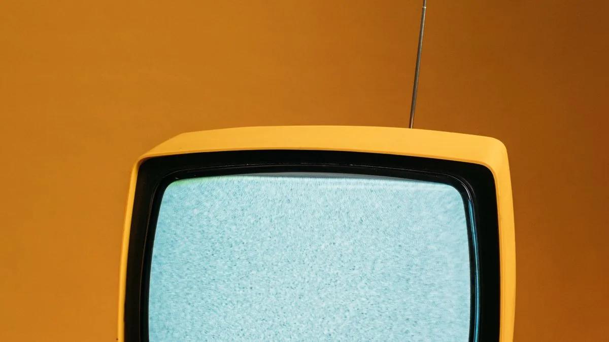 旧作放送時代を思わせるテレビのイメージ写真