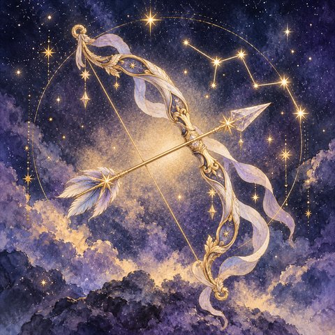 いて座のイラスト